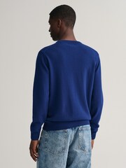 GANT Superfine Lambswool Crew Neck Jumper - Image 3 of 5