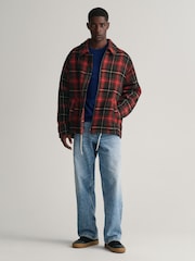 GANT Superfine Lambswool Crew Neck Jumper - Image 4 of 5