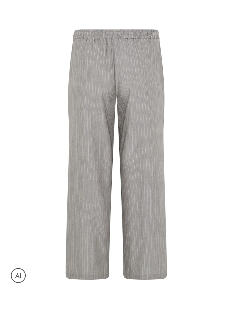 M&Co Petite Pinstripe Bukser med Vide bukseben - Bilde 6 av 6