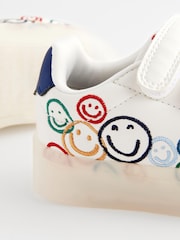 White Rainbow Happy Light-Up Trainers - Image 6 of 6