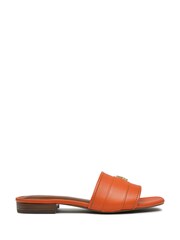 Radley London Orange Trinity Way Heirloom Mules - Image 1 of 3