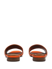Radley London Orange Trinity Way Heirloom Mules - Image 2 of 3