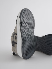 Neutral Elastic Lace Mickey Mouse Trainers - Image 4 of 5