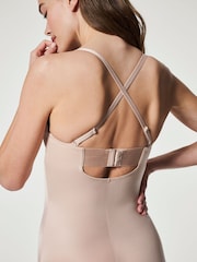SPANXshape™ Suit Your Fancy Strapless Cupped Mid-Thigh Bodysuit - Image 4 of 6