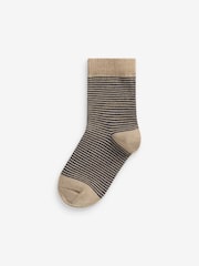 Multi Stripe Cotton Rich Socks 7 Pack - Image 3 of 8