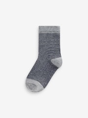 Multi Stripe Cotton Rich Socks 7 Pack - Image 5 of 8