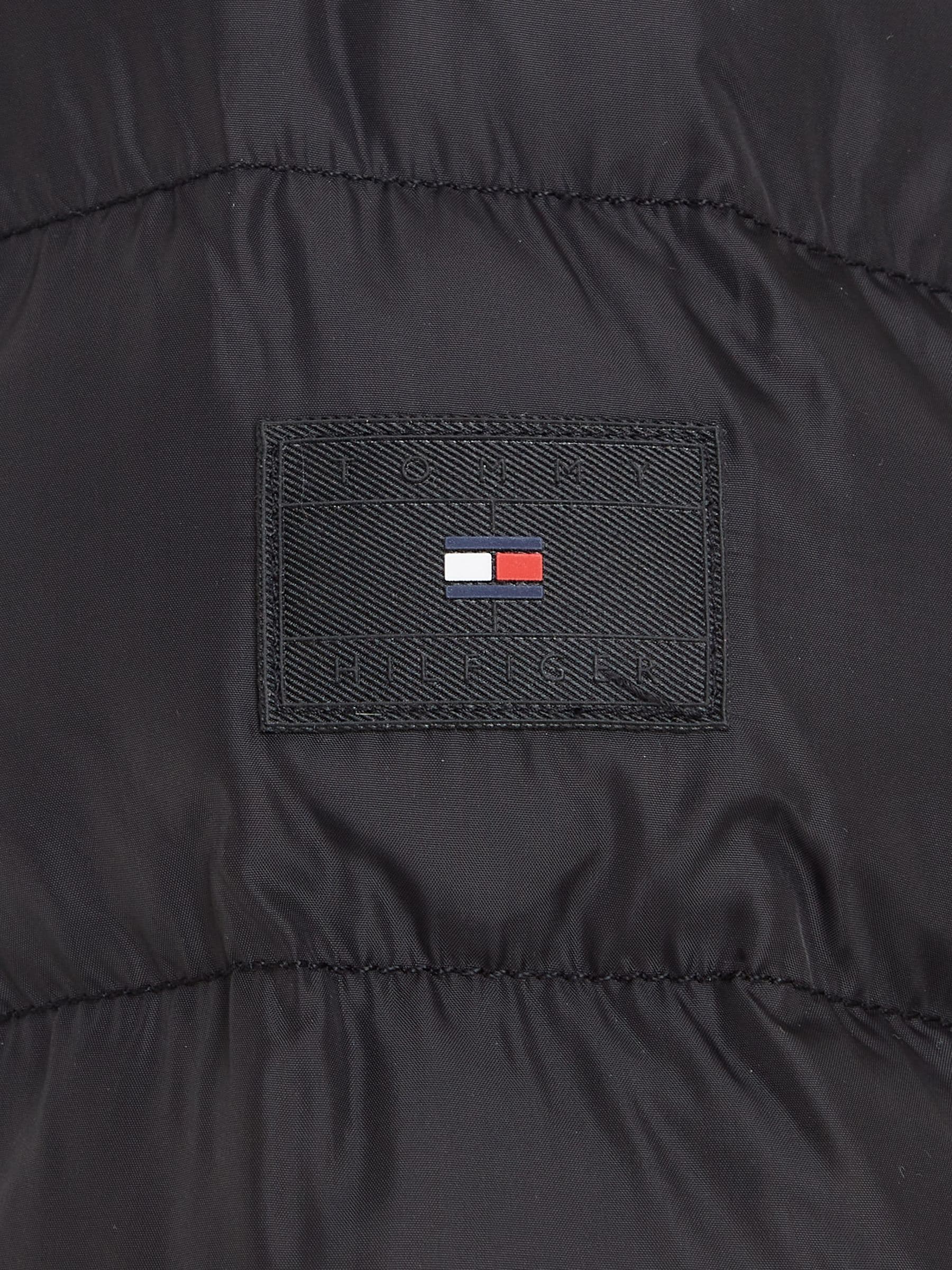 Tommy Hilfiger Black Girls Essential Down Faux Fur Hood Jacket