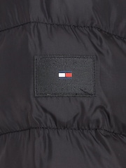 Tommy Hilfiger Black Girls Essential Down Faux Fur Hood Jacket - Image 6 of 6