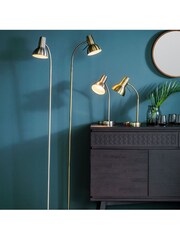 Gallery Home Silver Prairie USB Table Lamp - Image 3 of 6