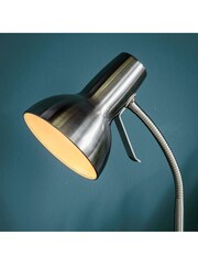Gallery Home Silver Prairie USB Table Lamp - Image 5 of 6
