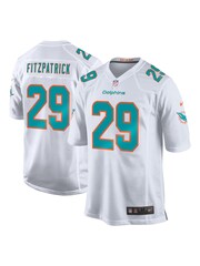 Nike White Miami Dolphins Road Game Jersey - Minkah Fitzpatrick - Image 1 of 3