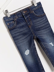 Dunkelblau - River Island – Skinny-Jeans für Jungen aus 100 % Baumwolle - Bild 3 von 3