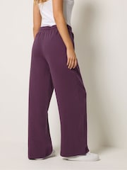 M&Co Purple Wide Leg Joggers - Image 2 of 6