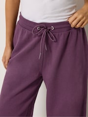 M&Co Purple Wide Leg Joggers - Image 3 of 6