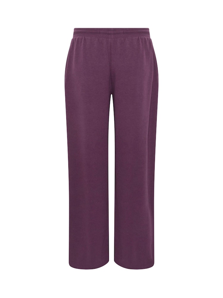 M&Co Purple Wide Leg Joggers - Image 6 of 6