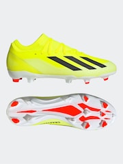adidas Yellow Football X Crazyfast League Firm Ground Adult Boots - Image 7 of 13