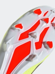 adidas Yellow Football X Crazyfast League Firm Ground Adult Boots - Image 12 of 13