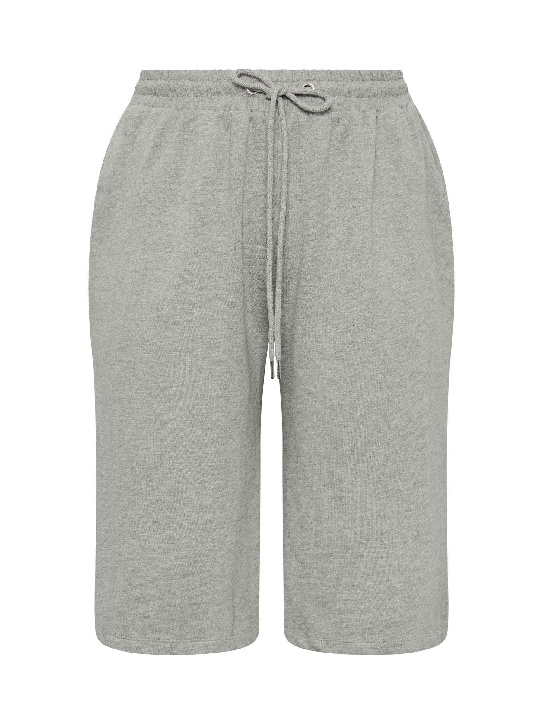 Next：日本 グレー - Yours Curve Long Sweat Shorts from Next Japan