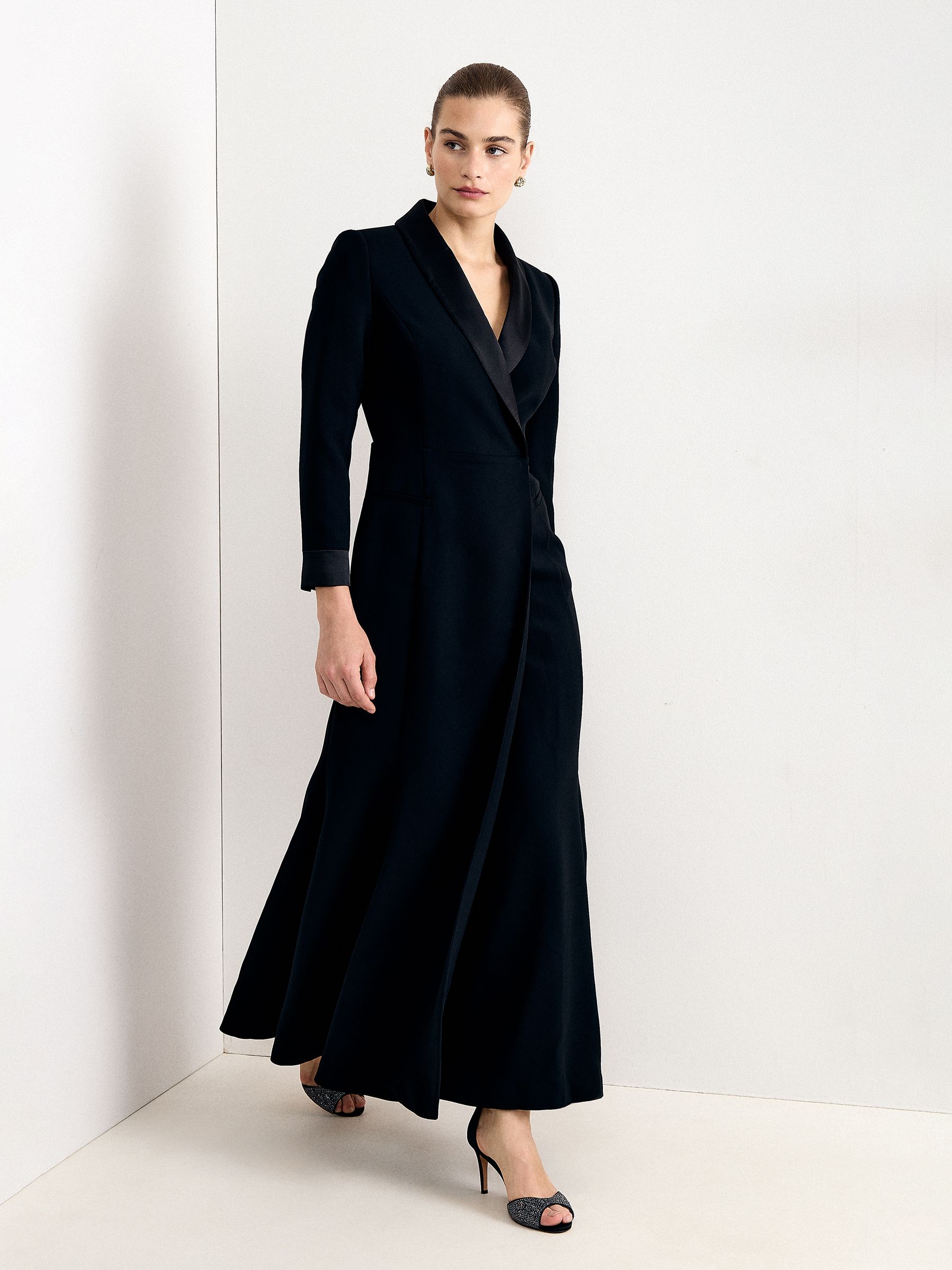 Buy Phase Eight Black Victoria Tux Dress from the Next UK online shop
