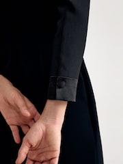 Phase Eight Black Victoria Tux Dress - Image 5 of 6