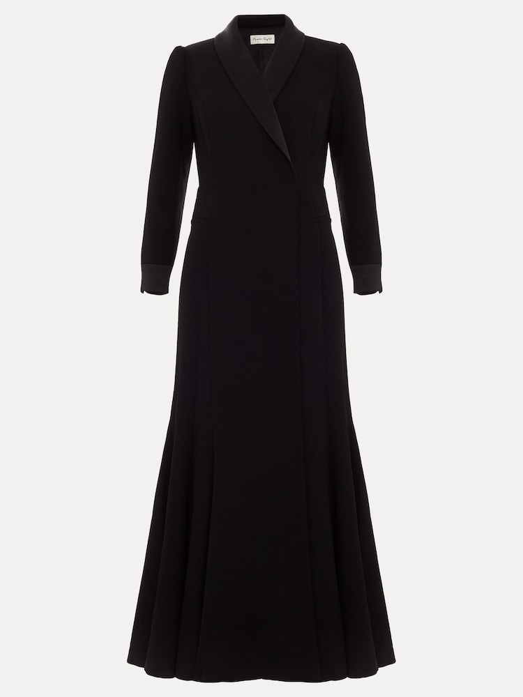 Phase Eight Black Victoria Tux Dress - Image 6 of 6