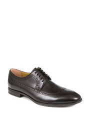 Jones Bootmaker Macclesfield Leather Derby Black Shoes - Image 2 of 5
