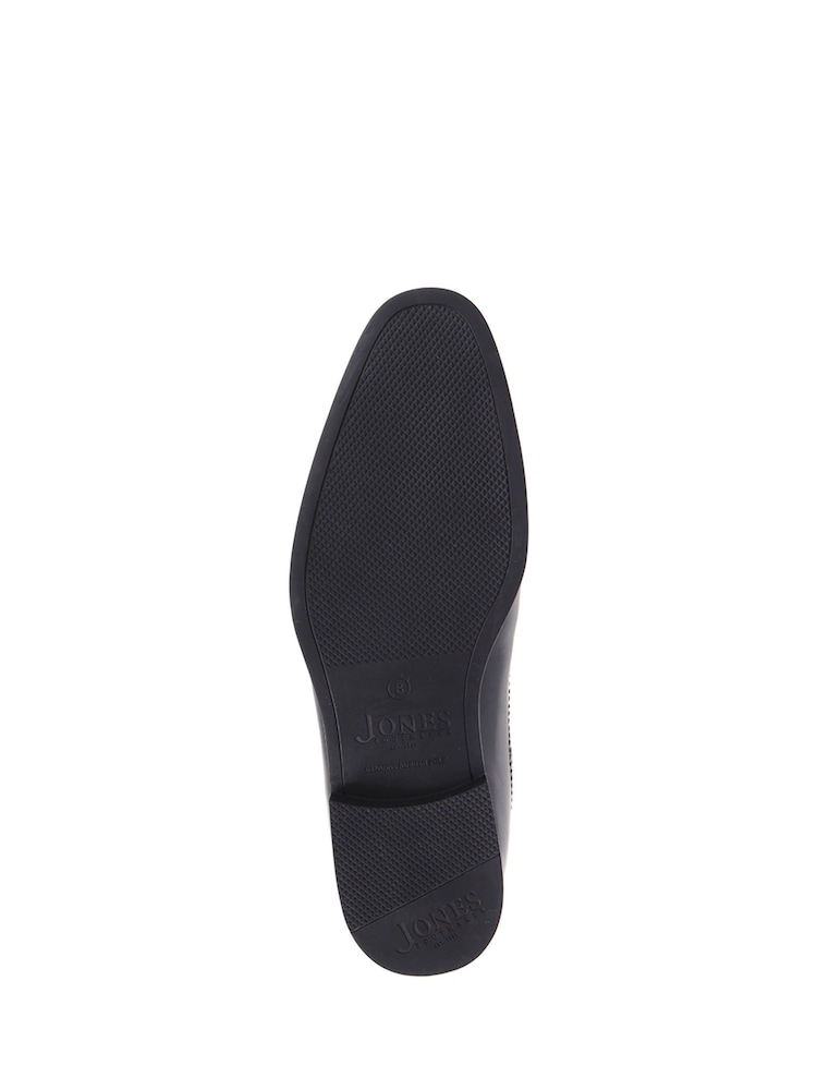 Jones Bootmaker Macclesfield Leather Derby Black Shoes - Image 5 of 5