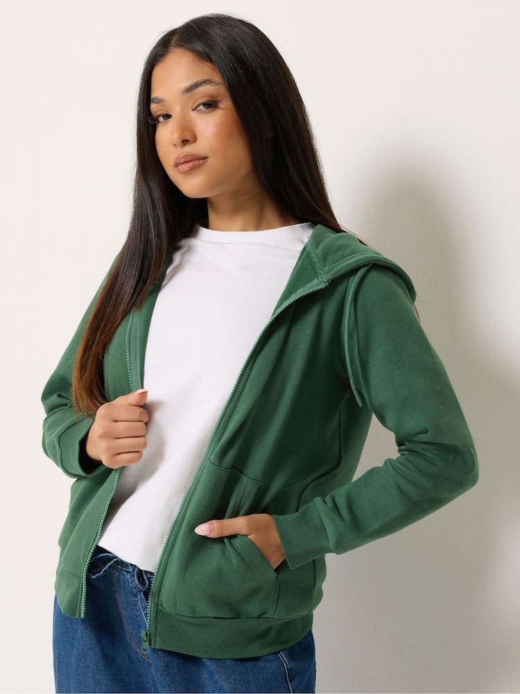 M&Co Petite Essential Zip Hoodie - Immagine 1 di 6