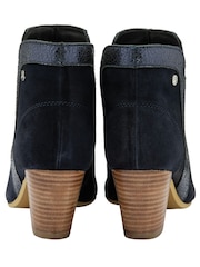 Ravel Blue Suede Leather Ankle Boots - Image 3 of 4