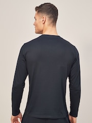 Polo Ralph Lauren Dark Black Logo Long Sleeve Cotton T-Shirt - Image 2 of 5
