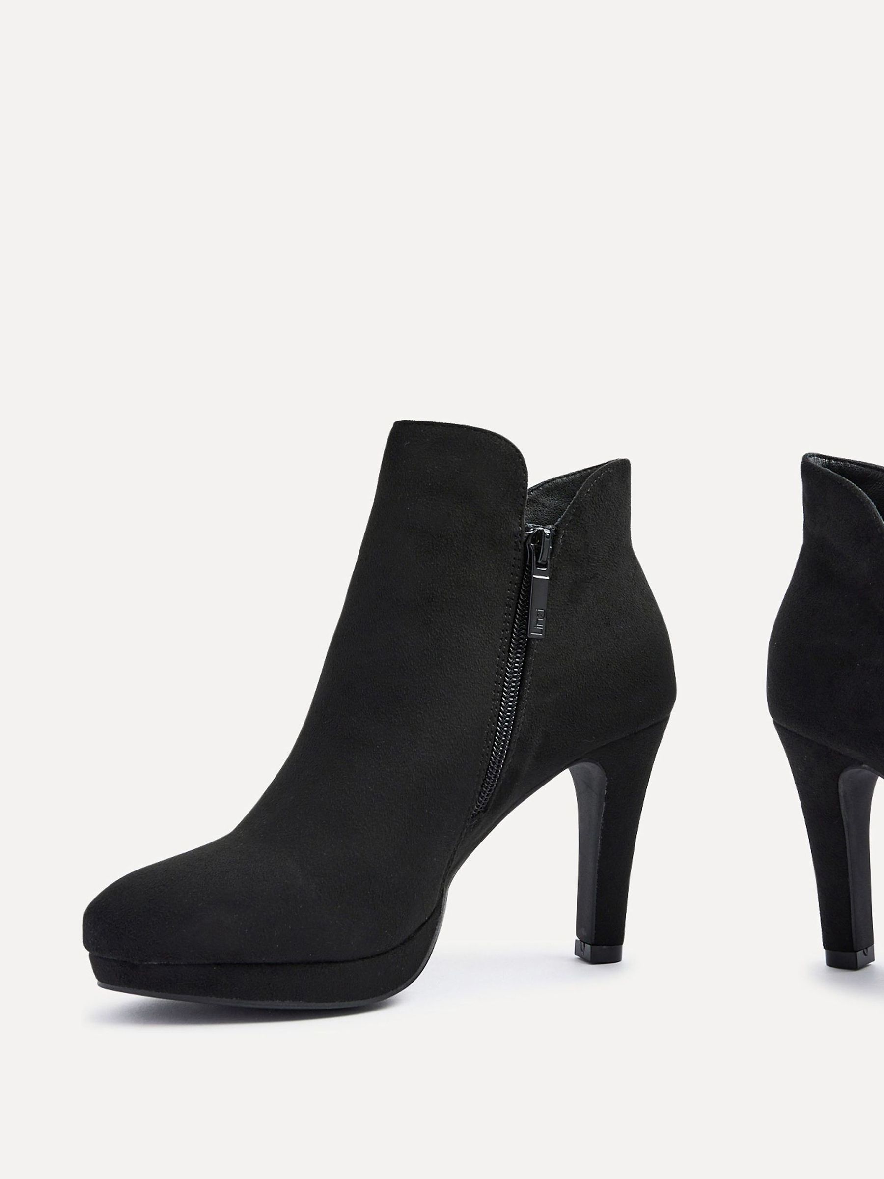 Buy Linzi Black Layara Platform Ankle Boots With Stiletto Buy Linzi Black Layara Platform Ankle Boots With Stiletto