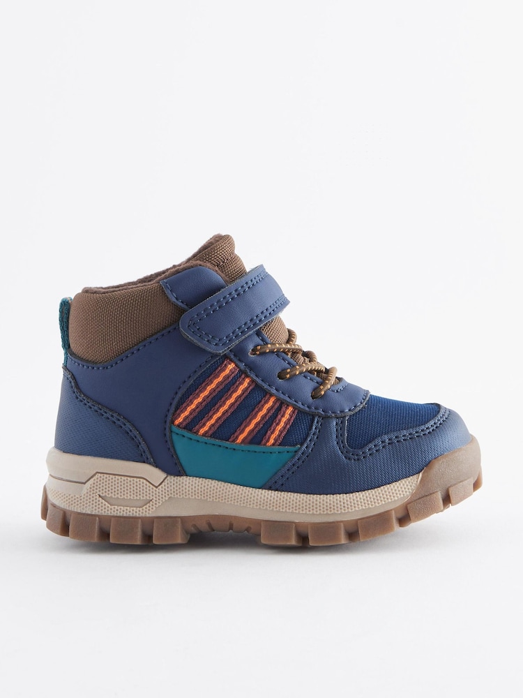Navy Blue Water Resistant Thermal Thinsulate™ Lined Walking Boots - Image 2 of 5 Navy Blue Water Resistant Thermal Thinsulate™ Lined Walking Boots - Image 2 of 5