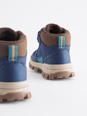 Navy Blue Water Resistant Thermal Thinsulate™ Lined Walking Boots - Image 3 of 5