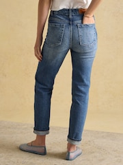 Joules Mid Blue Straight Fit Mid Rise Jeans - Image 2 of 7