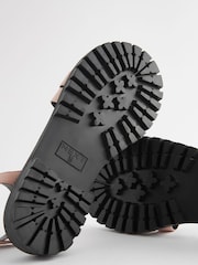 Pink Extra Wide Fit Forever Comfort® Leather Cleated Sandals - Image 5 of 5