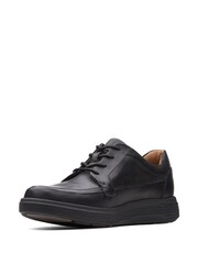 Clarks Black Leather Un Abode Ease Shoes - Image 3 of 7