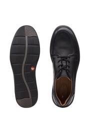 Clarks Black Leather Un Abode Ease Shoes - Image 7 of 7