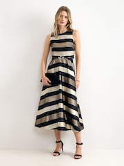 Phase Eight Black Petite Delicia Dress - Image 1 of 7
