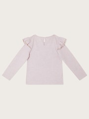 Monsoon Purple Butterfly Long Sleeve Top - Image 2 of 3