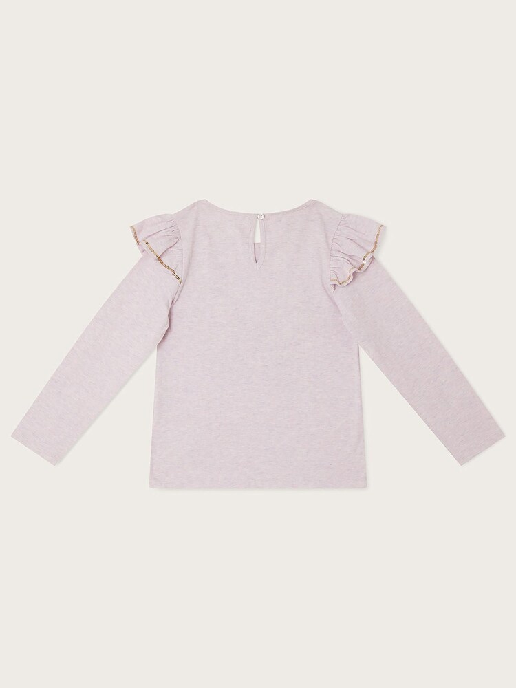 Monsoon Purple Butterfly Long Sleeve Top - Image 2 of 3