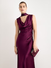 Phase Eight Red Evette Maxi Dress - Image 3 of 7
