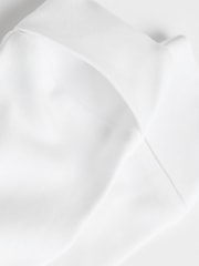 White 3 Pack 100% Cotton Baby Sleepsuits (0-18mths) - Image 10 of 12