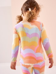 Rainbow Cotton Rich Long Sleeve Rib T-Shirt (3mths-7yrs) - Image 2 of 7
