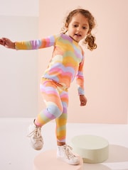 Rainbow Cotton Rich Long Sleeve Rib T-Shirt (3mths-7yrs) - Image 3 of 7