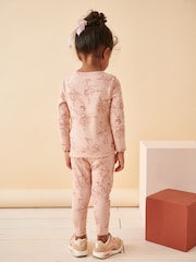 Pink Ballet Cotton Rich Long Sleeve Rib T-Shirt (3mths-7yrs) - Image 3 of 7