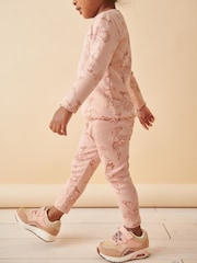 Pink Ballet Cotton Rich Long Sleeve Rib T-Shirt (3mths-7yrs) - Image 4 of 7