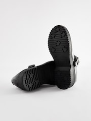 Black Patent Chunky T-Bar School Shoes - Image 2 of 5