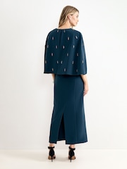 Phase Eight Michelle Cape Dress - Bild 2 von 7