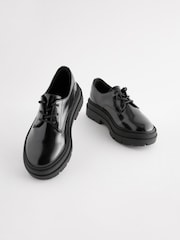 Noir à lacets - Chaussures d’école épaisses - Image 2 de 8