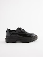 Noir à lacets - Chaussures d’école épaisses - Image 5 de 8
